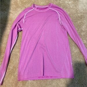 Lululemon pink long sleeve